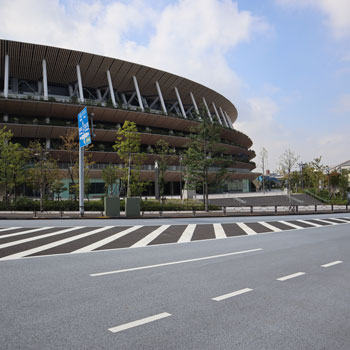 国立競技場道路（新宿区）